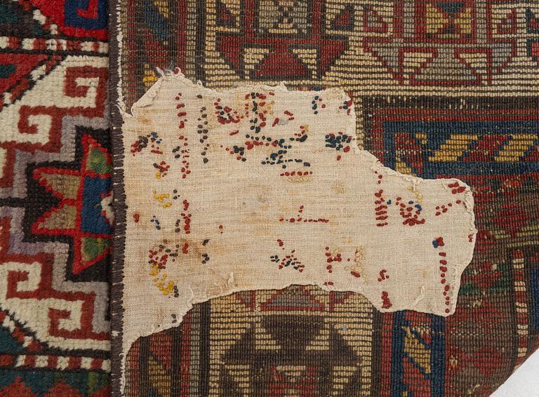 A Moghan rug, Kazak region, south Caucasus, c. 180 x 107 cm.