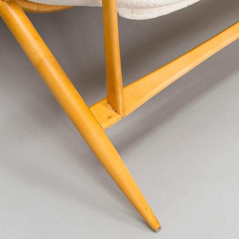 Carin Bryggman, a pair of 1950 'SAB' armchairs for Kovera Ltd. Finland.
