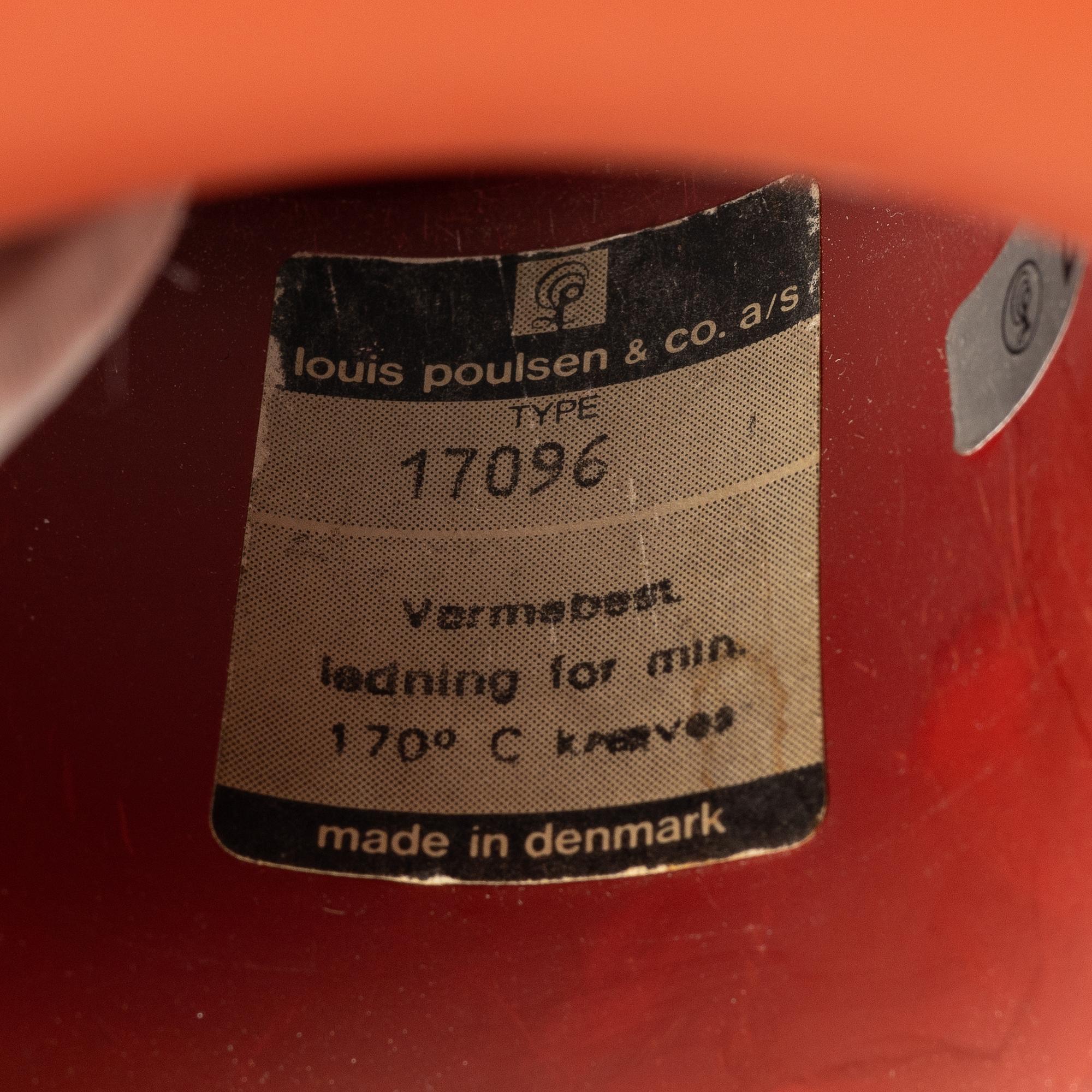 Poul Henningsen, a 'PH 5' ceiling lamp, Louis Poulsen, Denmark.