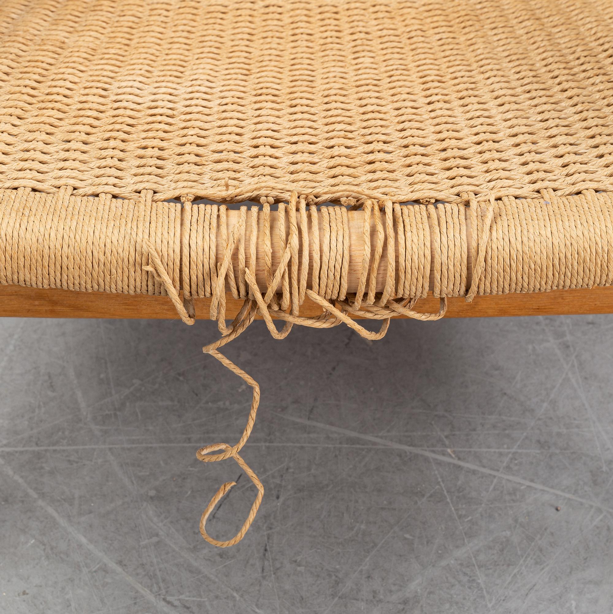 A 'CH-25' armchair designed by Hans J Wegner for Carl Hansen & Søn, Denmark.