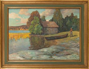 Väinö Hämäläinen, oil on canvas, signed and dated 1929.