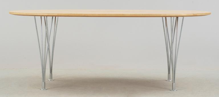 SOFFBORD, superellips, Bruno Mathsson, Bruno Mathsson International, licens Fritz Hansen.