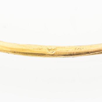 PA Lundahl-Terrs, en collier och ett armband 18K guld, Växjö 1972.