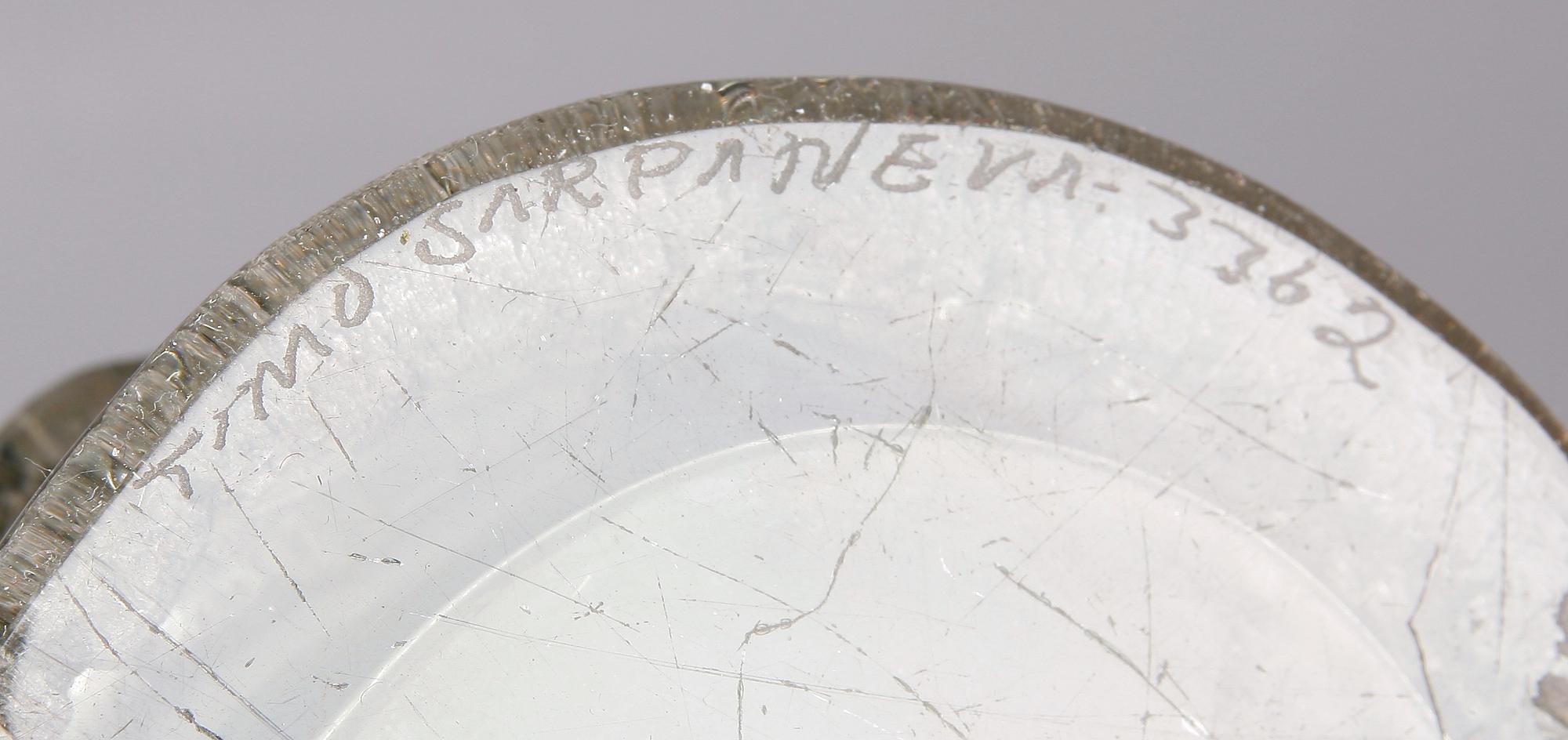 VASER, 2 st, glas, "Finlandia", Timo Sarpaneva, Iitala.