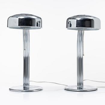 Richard Carruthers, a pair of 'Arcade' table lamps, Atelje Lyktan, Åhus.