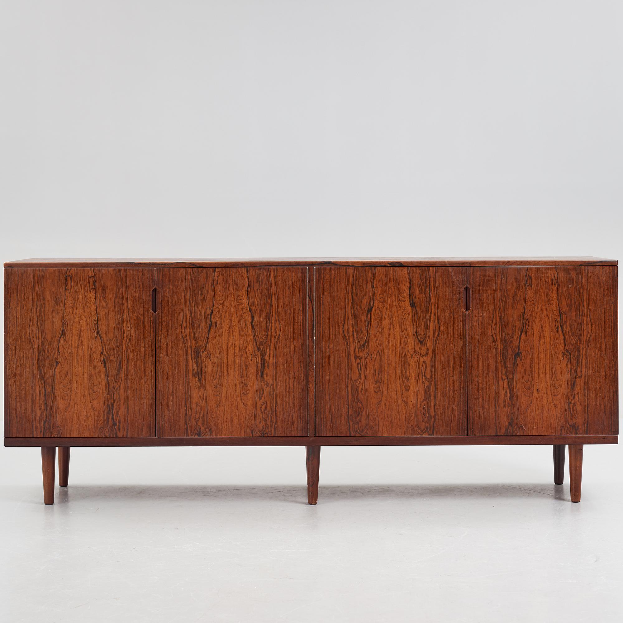 SVEND LANGKILDE, a Danish rosewood veneered sideboard, 1960's.