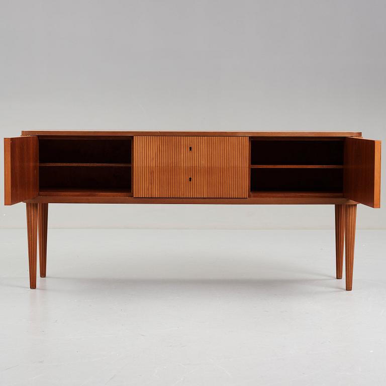 A Swedish Modern mahogany sideboard, 1940-50's.