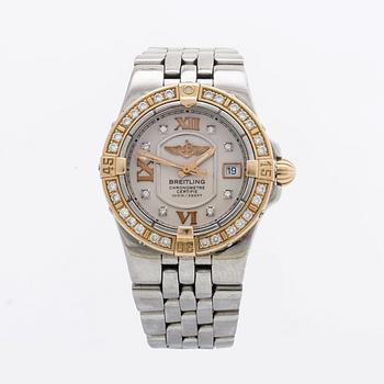 BREITLING, Starliner C71340  damarmbandsur, 100 m/330 ft, 30 mm.