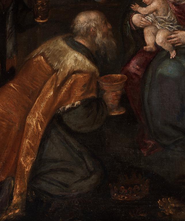 Jacobo Bassano Hans krets, Konungarnas tillbedjan.