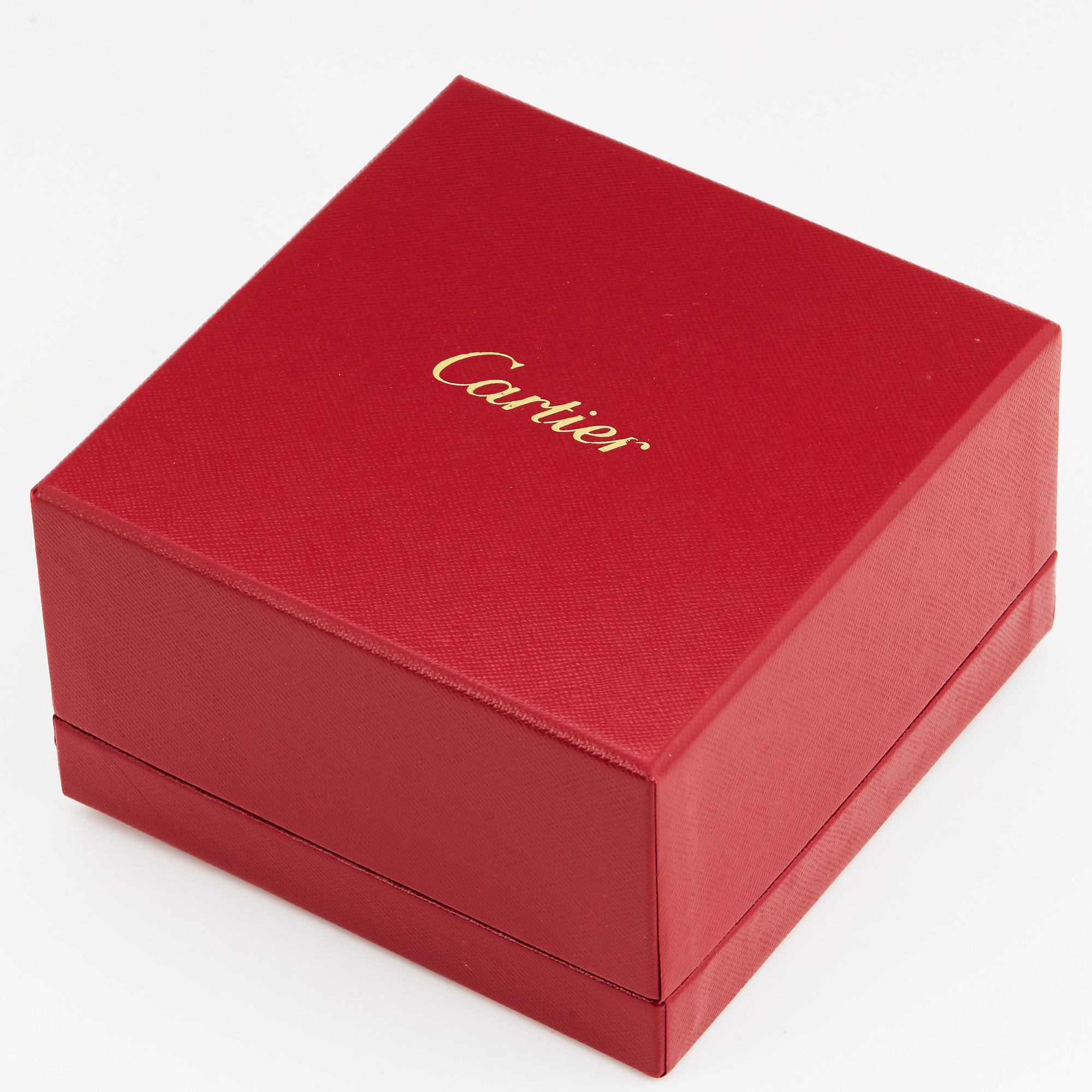 A Cartier "Love" bracelet.