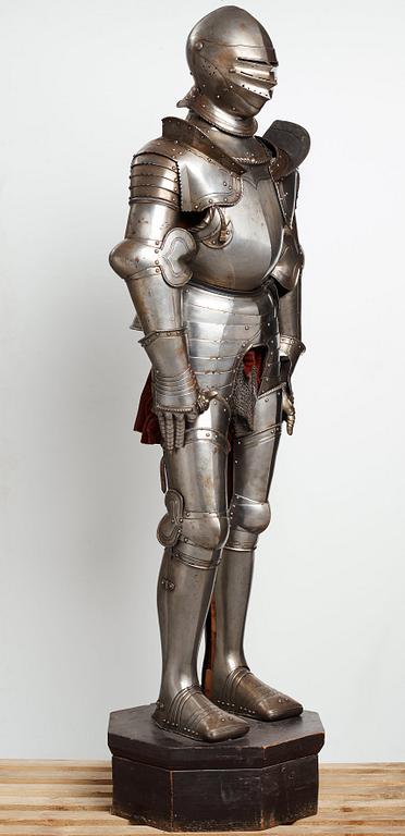 A German metal armour, composite, mid 1500's and later.