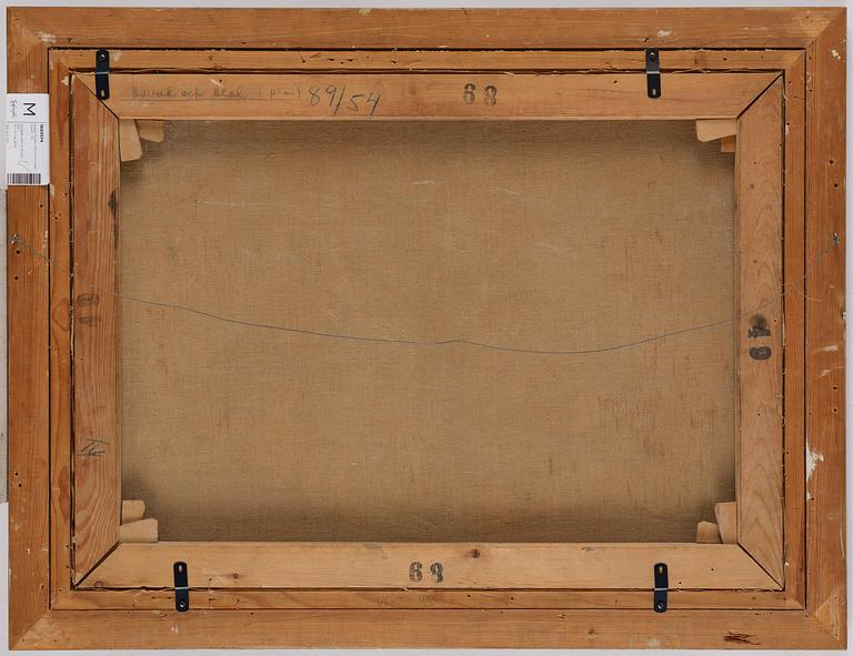 Esaias Thorén, "Huvud och blad (plan)".