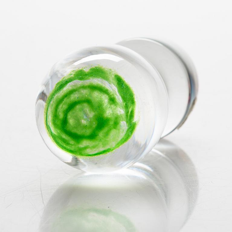 Nanny Still, A glass art object/ paperweight, 'Kuukuna', model 6450, signed Nanny Still, Riihimäen Lasi oy.