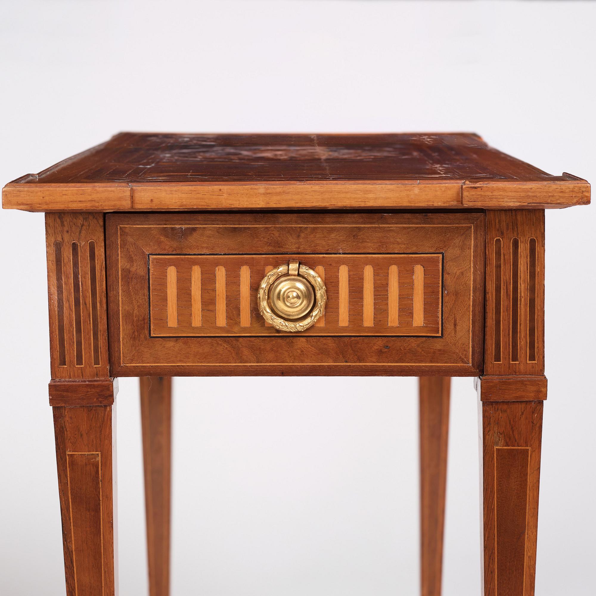 Bord, av Georg Haupt (mästare i Stockholm 1770-84), Gustavianskt.