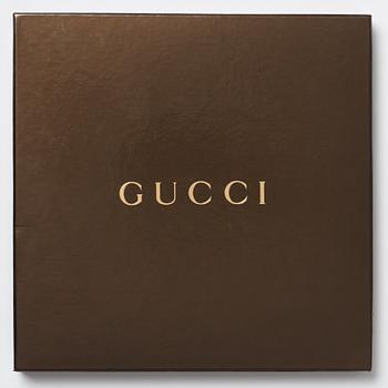 Gucci, scarf.