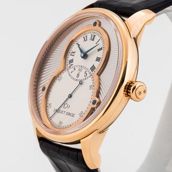 JAQUET DROZ, Genève,  Grande Seconde "Hommage", wristwatch, 43 mm,