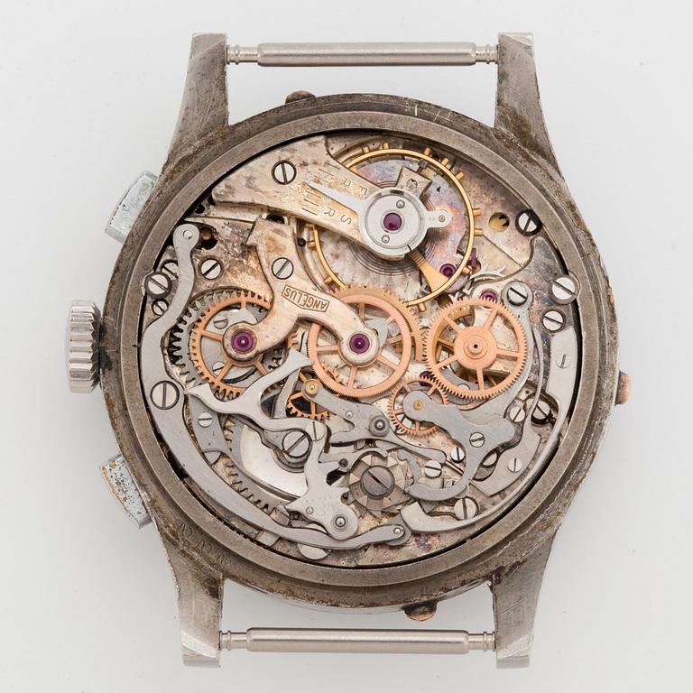 ANGELUS, "Chronodato", kronograf, armbandsur, 38 mm,