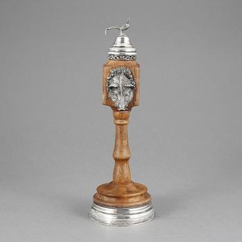 PEPPARKVARN, delvis i silver, Tyskland, 1900-talets början.