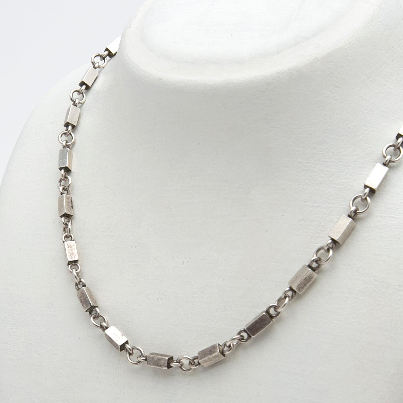 Wiwen Nilsson, Necklace, sterling silver, Lund, 1958.