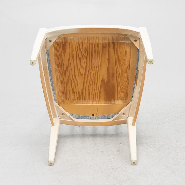 Carl Malmsten, a set of four 'Herrgården' chairs, Bodafors, 1964.
