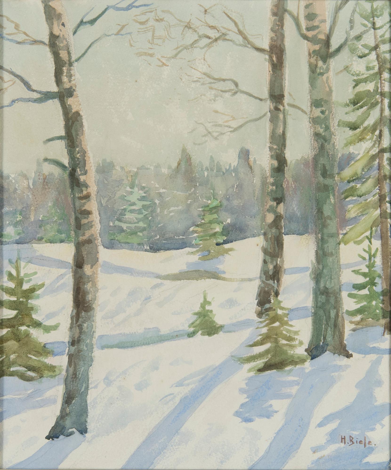 Helmi Biese, Tammikuinen päivä.