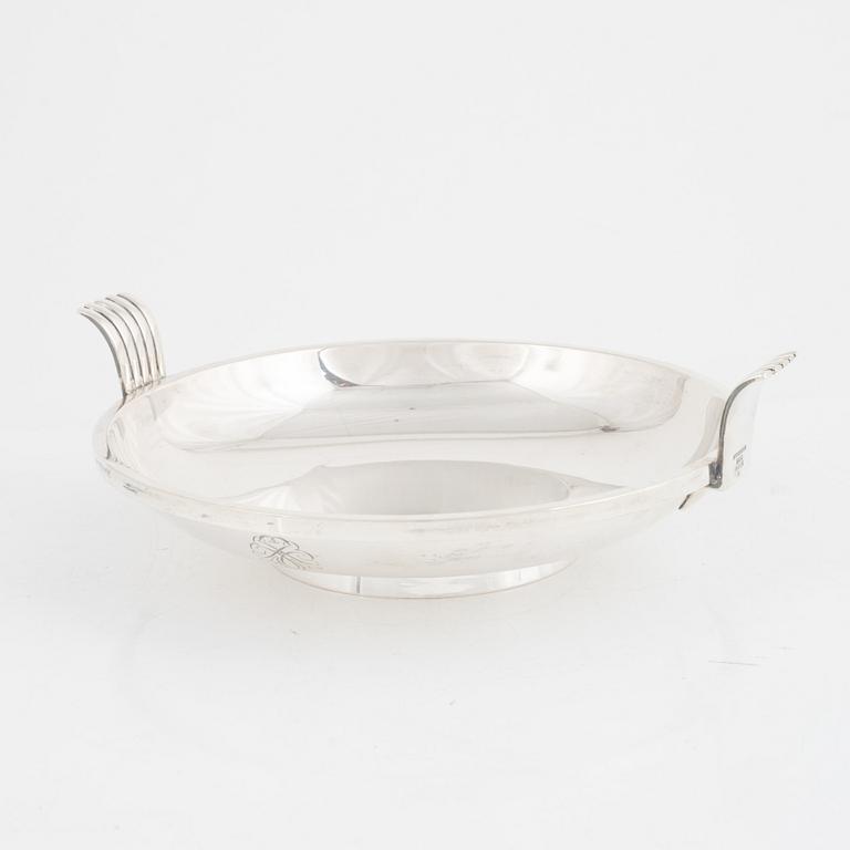 David Andersen, skål, silver, Norge 1900-talets mitt.