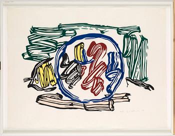 Roy Lichtenstein, "Apple and Lemon".