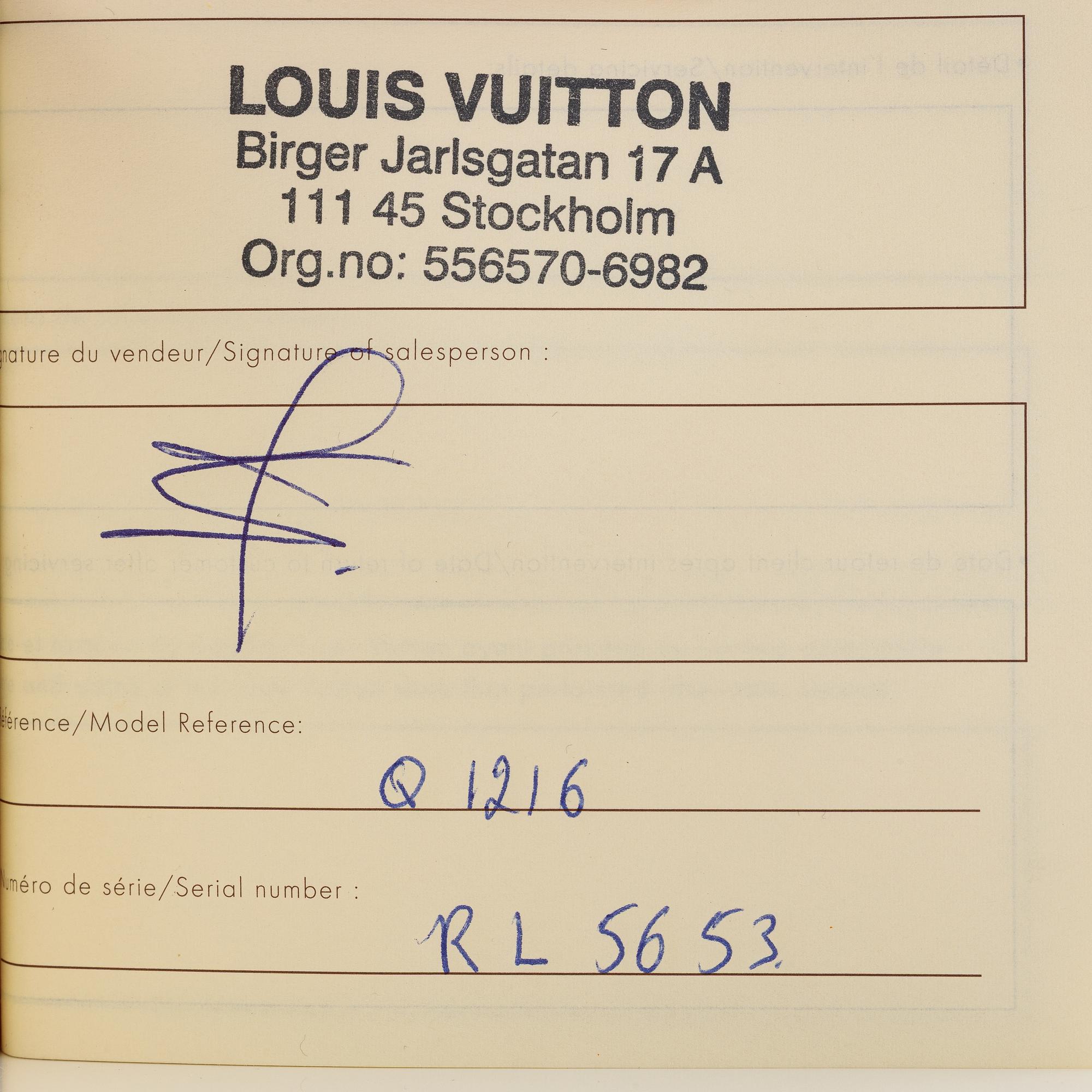 Louis Vuitton, Tambour Quartz, wristwatch, 28 mm.