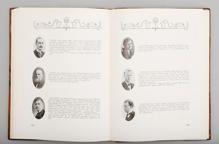 BOK, "Svensk Guldsmedskalender 1935", Hjalmar Bergmark.
