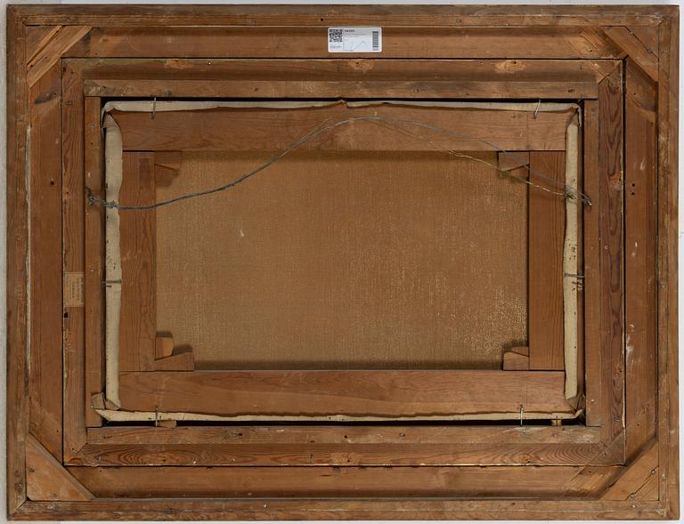 Christian Fredrik Swensson (Svensson), Marine with sailing ship and steamship.