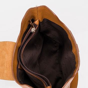 A Trussari Leather Shoulder Bag.