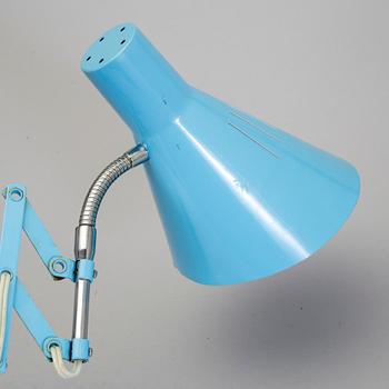 VÄGGLAMPA, 1900-talets andra hälft.