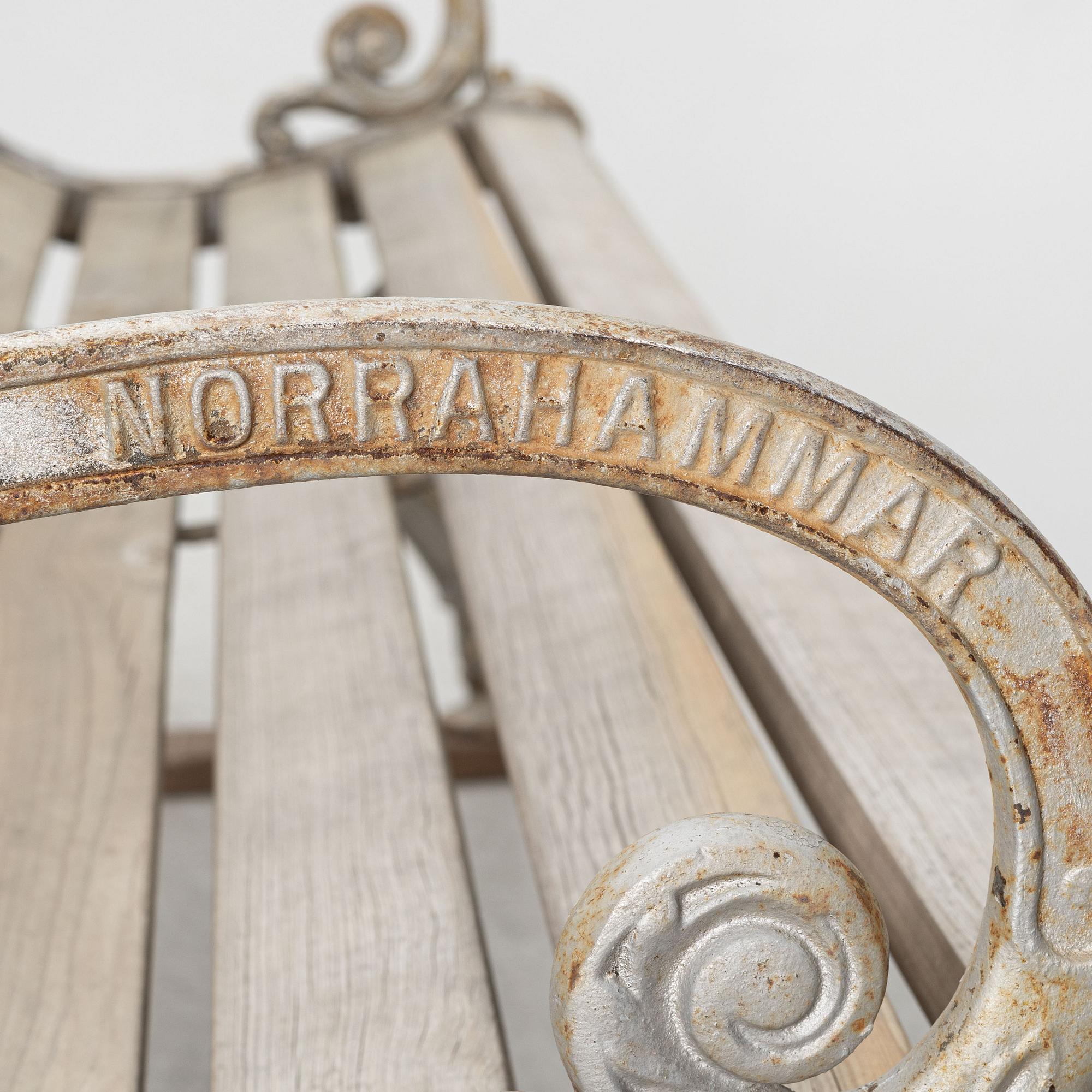Garden sofa, Norrahammar, first half of the 20th century.