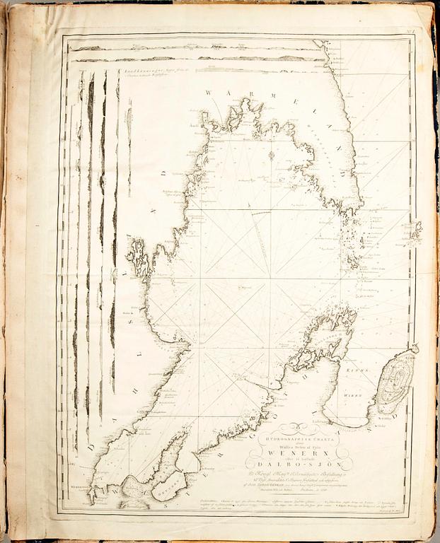 Gustaf af Klint, book, "Sweden's Maritime Atlas", 1797-1815.