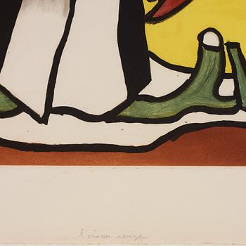 Fernand Léger After, "L'Oiseau rouge dans le bois".