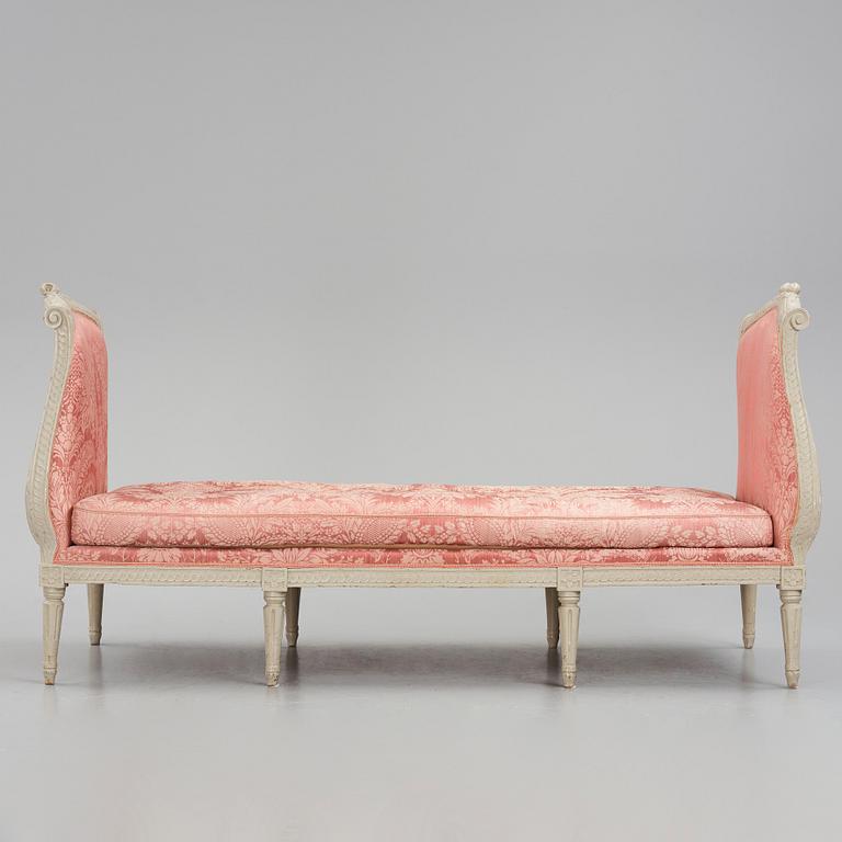 A Gustavian late 18th century sofa.