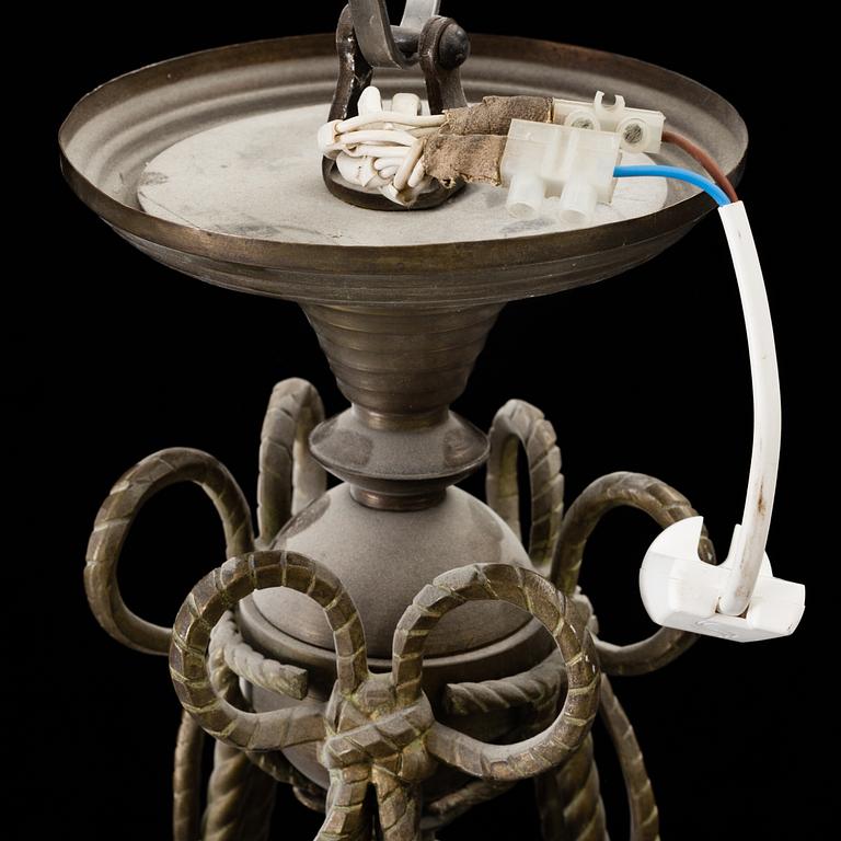 TAKLAMPA, jugend, tidigt 1900-tal.