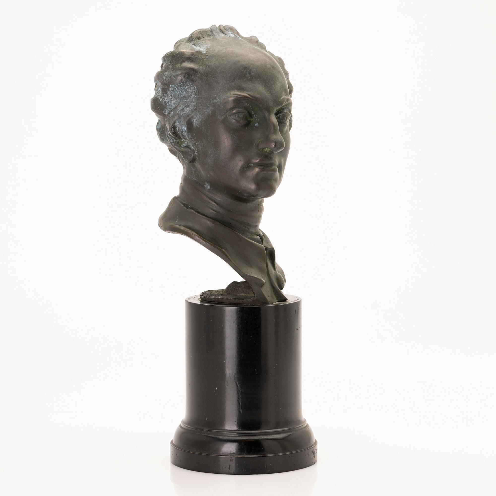 Jacques-Philippe Bouchardon, after, sculpture, bronze. Foundry stamp Otto Meyers konstgjuteri.