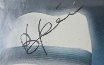 A poster signed by "ABBA".