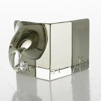 OIVA TOIKKA, glass sculpture signed O.Toikka Nuutajärvi Notsjö -65 Finland.