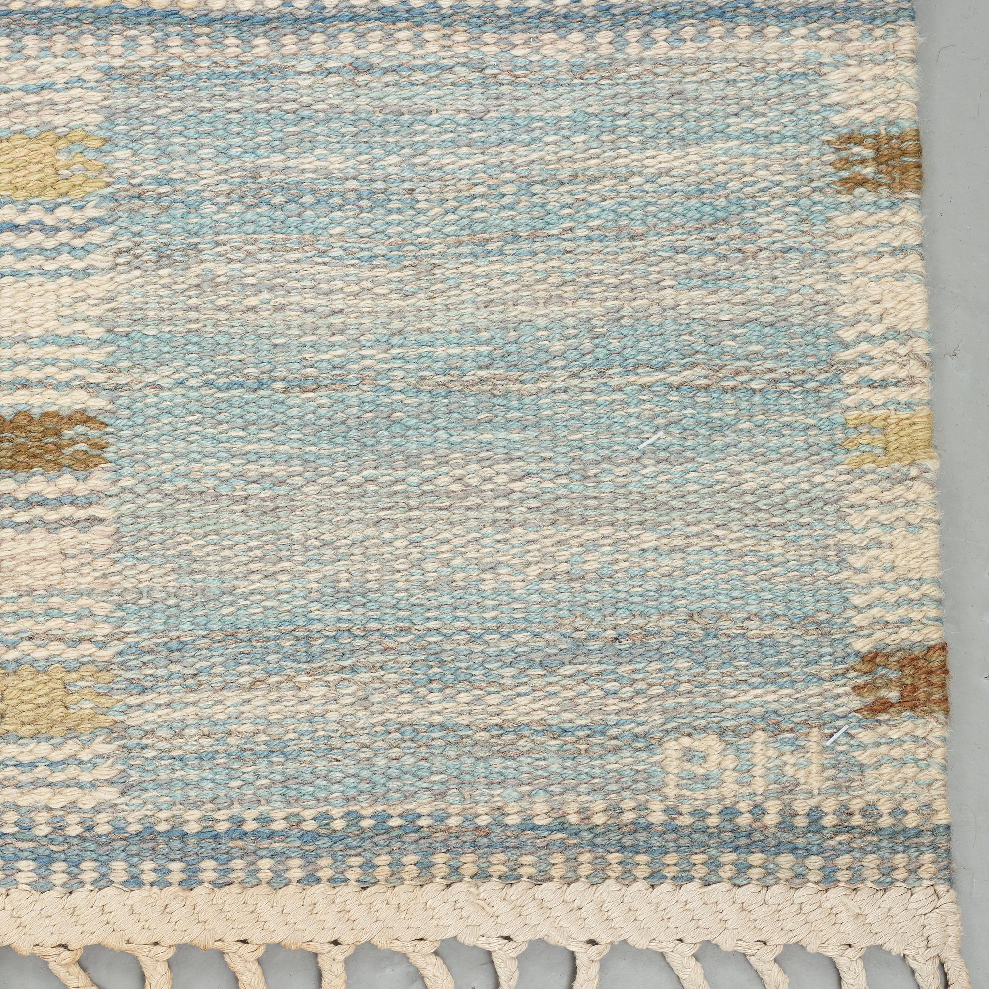 Barbro Nilsson, MATTA, "Falurutan, Duhs", rölakan, ca 220,5 x 146,5 cm, signerad AB MMF BN.