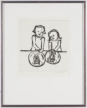 LENA CRONQVIST, etching, signed and numbered 4/25.