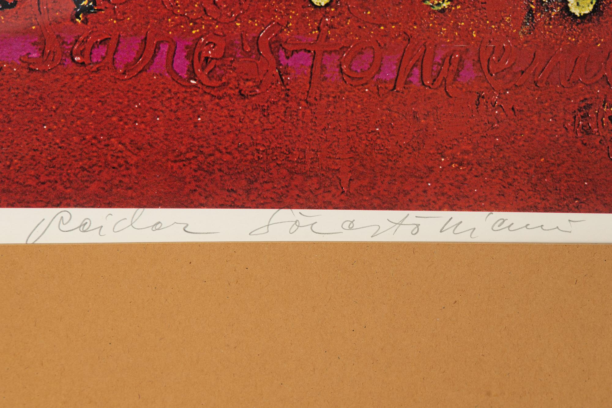 Reidar Särestöniemi, offset, 1976. signed 228/300.