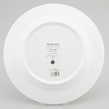 JEFF KOONS, tallrik, för Bernardaud, upplaga om 4500 ex, 2013.