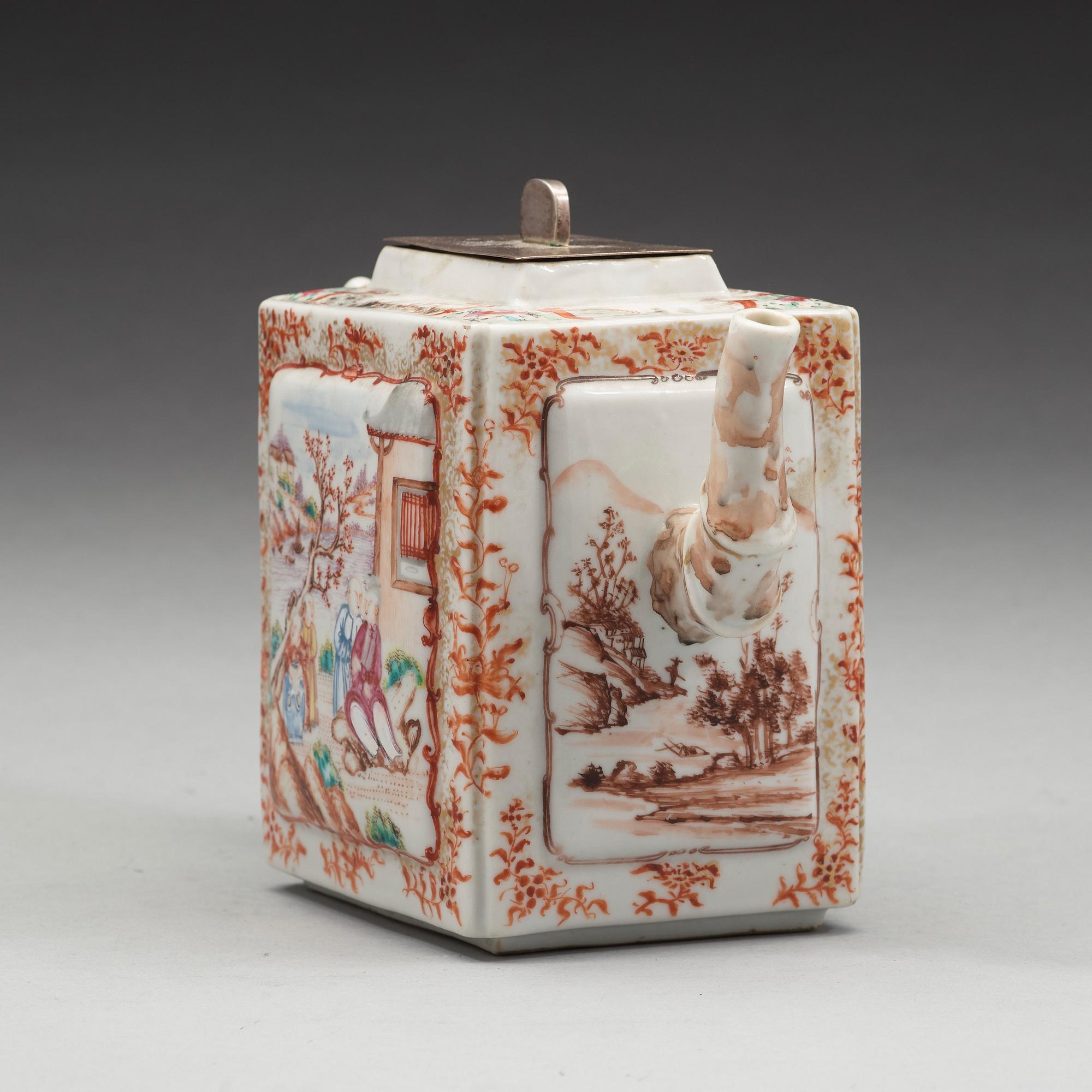 PUNCHKANNA, kompaniporslin. Qingdynastin, Qianlong (1736-95).