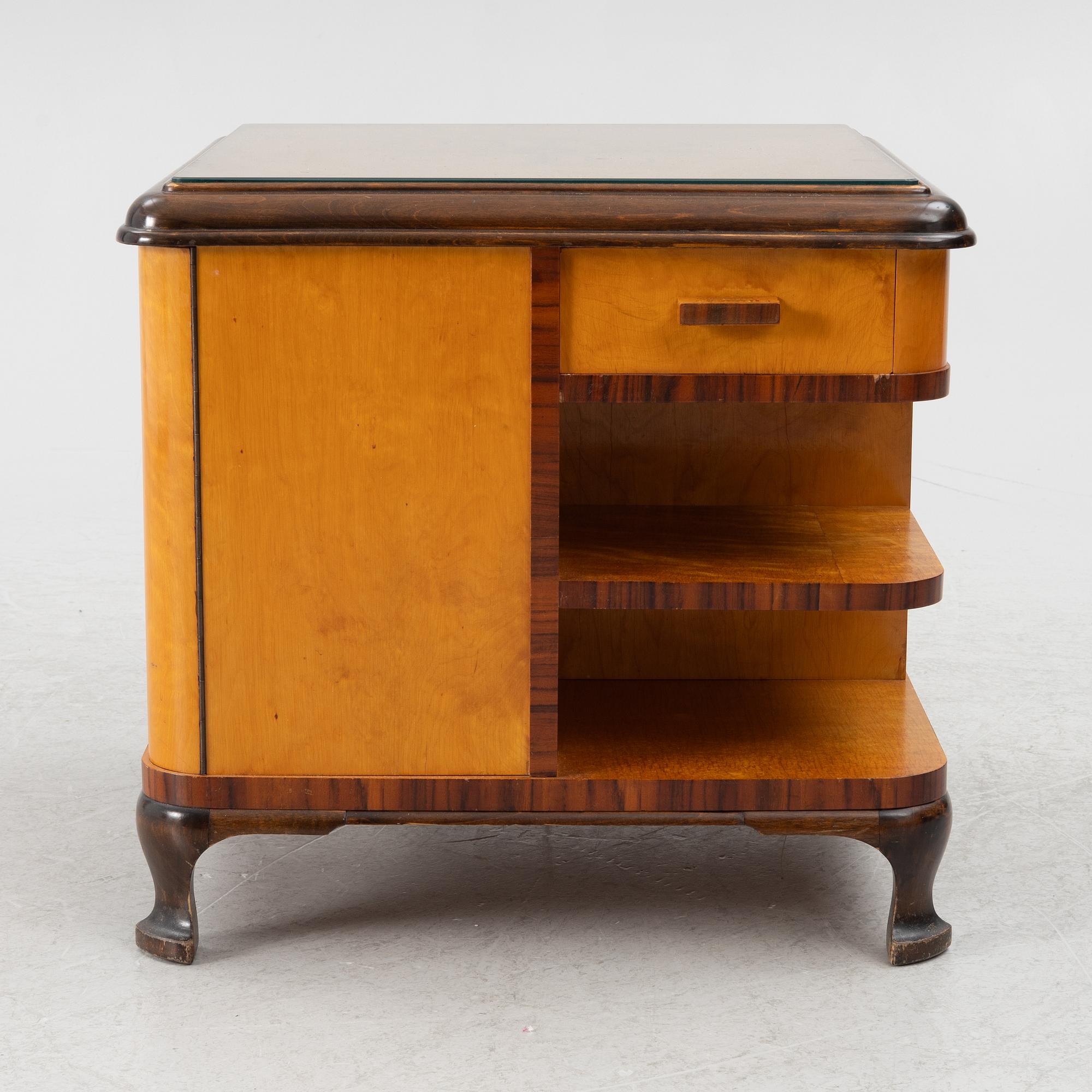 Rökbord /sidobord, 1930-tal.