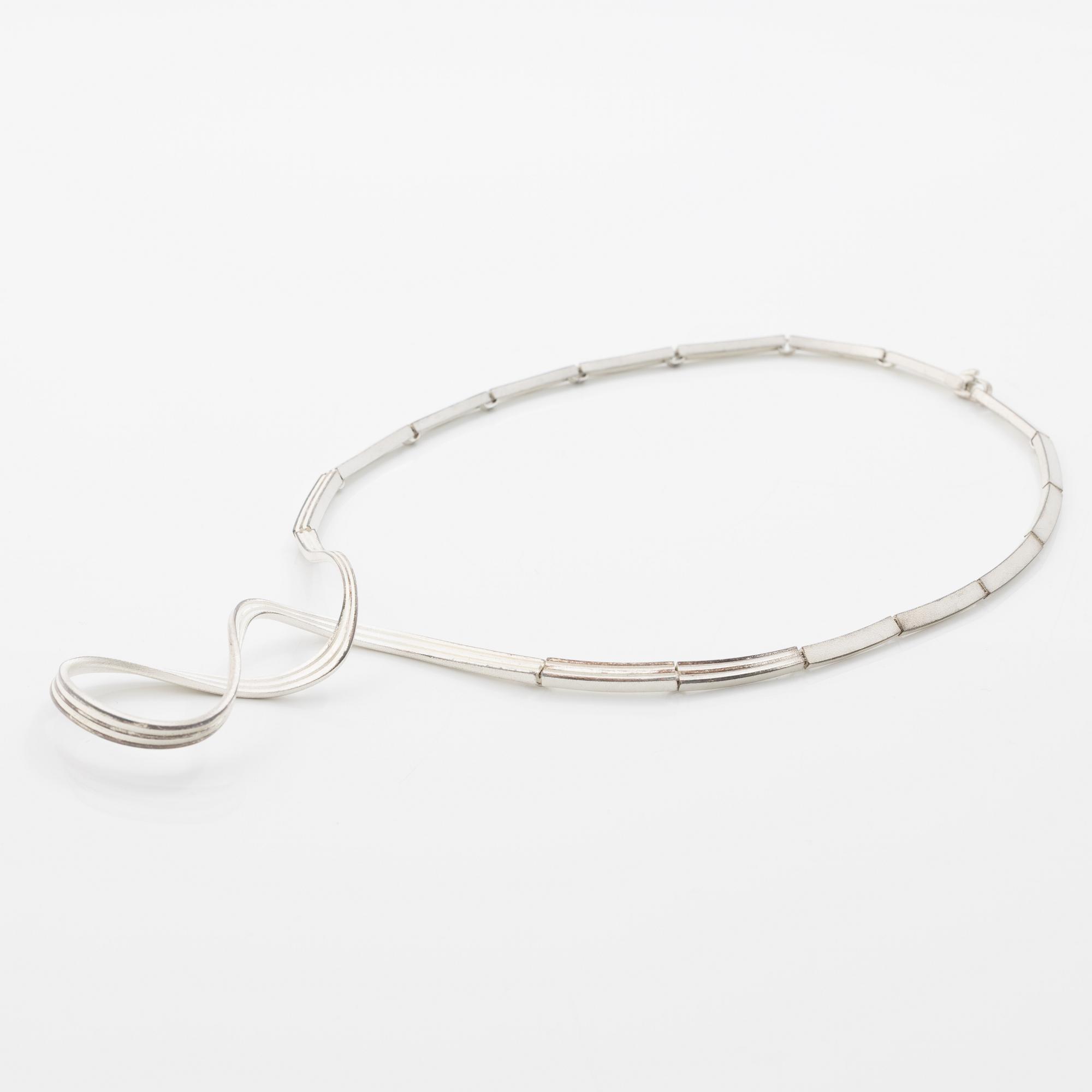 Halssmycke, Lapponia, sterlingsilver, Finland 2019.