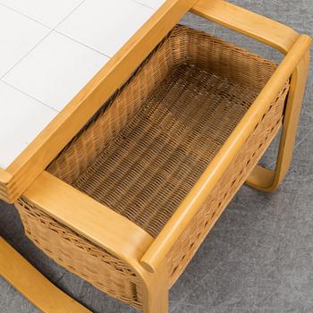 ALVAR AALTO, a model 900 birch tea trolley, Artek, Finland.