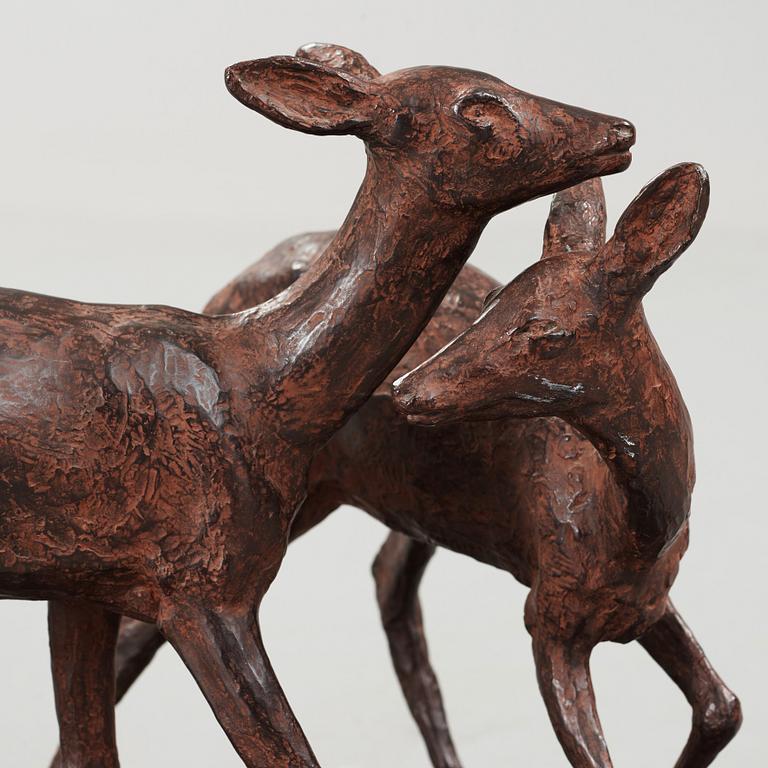 Arvid Knöppel, Two deer.