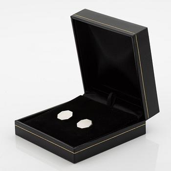 Wiwen Nilsson, a pair of cufflinks, sterling silver, Lund 1962.